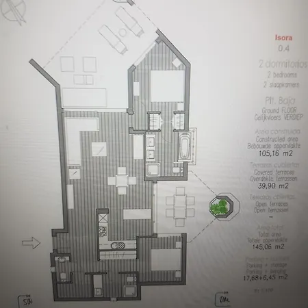Apartmán Palmmar Jardines New 2bedroom Isora 0-4 House 145m2 With Heated Pool Palm-mar